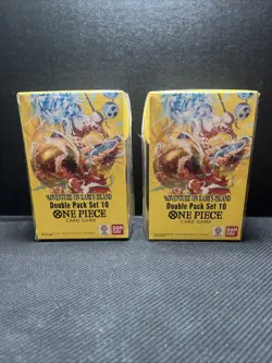 Lot Of 2 One Piece TCG OP15 Double Pack Set 10 DP-10 Sealed. - Image 1
