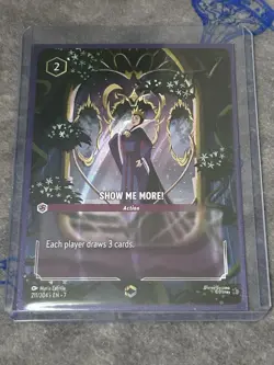 Show Me More! (Enchanted) 211/204 Archazia's Island Disney Lorcana - Image 1