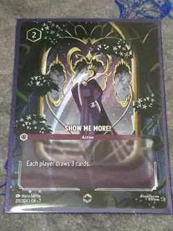 Show Me More! (Enchanted) 211/204 Archazia's Island Disney Lorcana - Image 2