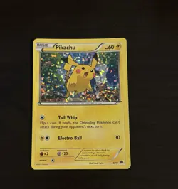 1x - Pikachu - 6/12 - McDonald's Promo 2015 DMG, English Pokemon Pokemon Promos - Image 1