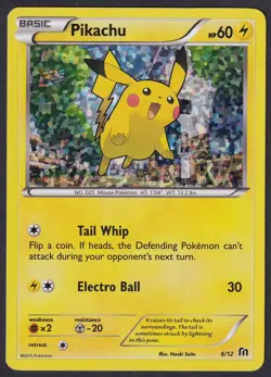 Pokemon Pikachu 6/12 Holo McDonald’s Promo 2015 - Image 1