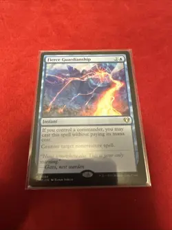 MTG Fierce Guardianship Commander Masters 0094 Regular Rare Card - Image 1