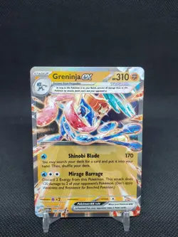 Greninja ex 106/167 Twilight Masquerade Double Rare NM Pokemon Card - Image 1