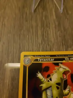 1st Edition Tyranitar 12/75 Neo Discovery Holo Pokemon Card 2001 WOTC LP - NM - Image 3