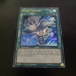 Mask Change MZMU-EN071 Ultra Rare Yugioh Card Alternate Art Mint - Image 1