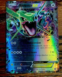 Rayquaza EX Pokemon Card XY66 Black Star Promo - Image 1