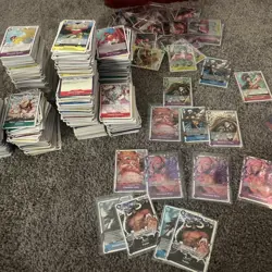One Piece tcg Card Game 200 Card Collection Mixed Lot (Read Description) - Image 1