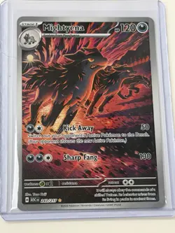 Mightyena Illustration Rare Ascended Heroes Pokemon TCG Card 243/217 - Image 1