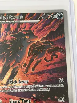 Mightyena Illustration Rare Ascended Heroes Pokemon TCG Card 243/217 - Image 3