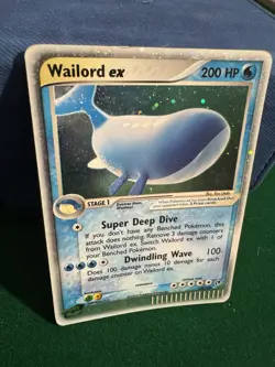 Pokemon Card - Wailord ex Sandstorm 100/100 Ultra Rare - Image 1