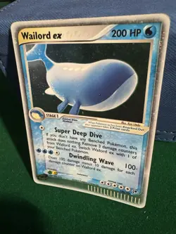 Pokemon Card - Wailord ex Sandstorm 100/100 Ultra Rare - Image 2