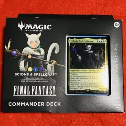 Mtg Ffxiv Commander Deck Scions Spell Foreign Language Version - Image 1