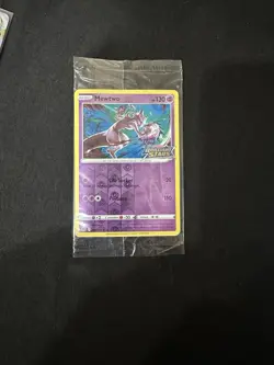 Pokemon TCG Mewtwo Brilliant Stars 056/172 Stamped Promo Holo Card Sealed - Image 2