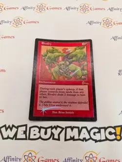 MTG | Rivalry | Urza's Legacy | Foil | Moderately Played | English - Image 1