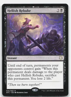 Hellish Rebuke *Regular* AFC 26 NM - Image 1