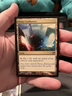 Mana Confluence Magic the Gathering Rare Land Journey Into NYX - Image 1