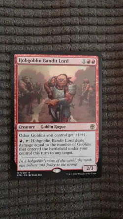 Magic: the Gathering / MtG Hobgoblin Bandit Lord x1 Forgotten Realms - Image 1