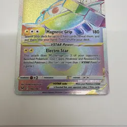 Pokemon TCG Magnezone VSTAR Rainbow Secret Rare Lost Origin Card 198/196 - Image 4