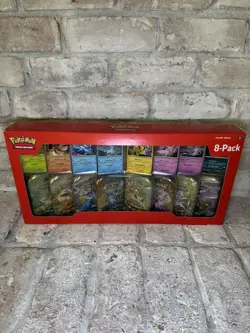 2025 Pokemon Prismatic Evolutions Mini Tins 8-Pack (Costco Exclusive) - Image 1