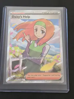 Pokemon Daisy's Help Scarlet & Violet 151 - 195/165 Ultra Rare NM - Image 1