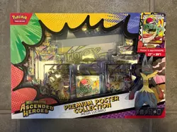 Pokemon Ascended Heroes Premium Poster Collection - Mega Lucario - Sealed - Image 2