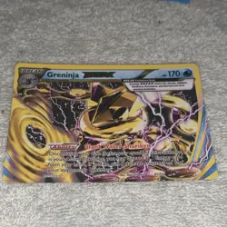 Pokemon TCG Greninja BREAK Holo Rare Card Breakpoint 41/122 170 HP - Image 1