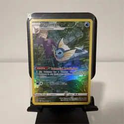 Pokemon Vaporeon TG02/TG30 Full Art Ultra Rare Holo 110 HP Brilliant Stars - Image 1