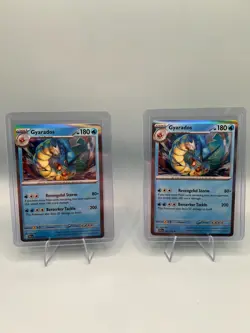 2x Pokemon TCG Paldea Evolved - Gyarados (043/193) Holo Rare - Image 1
