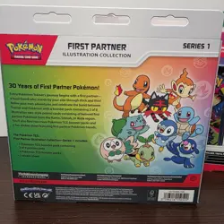 Lot of 2 Pokemon First Partner Illustration Collection Series 1 SEALED Promo - Image 3