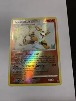 Pokemon TCG Arcanine Secret Wonders Reverse Holo Rare Card 22/132 LP Pokemon! - Image 1