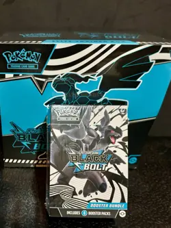 Sealed Pokemon Black Bolt Elite Trainer Box ETB and Booster Bundle - Image 2
