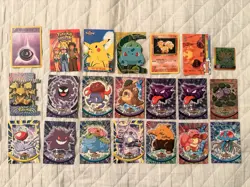 Lot of 21 Vintage Pokemon Cards (Most Are In Rough Shape) - Image 1