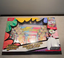 Pokemon TCG Ascended Heroes Premium Poster Collection Mega Gardevoir Box - Image 1