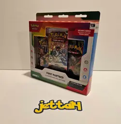 Pokemon First Partner Illustration Collection - Series 1 - ME01 ME02 NEW/SEALED! - Image 1