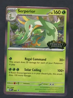 Serperior 064 Perfect Order Prerelease Stamped Promo Pokemon TCG - Image 1