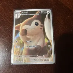 Pokemon Furret 168/159 Sv09: Journey Together Illustration Rare Holo 120 HP - Image 1