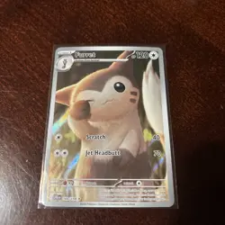 Pokemon Furret 168/159 Sv09: Journey Together Illustration Rare Holo 120 HP - Image 3