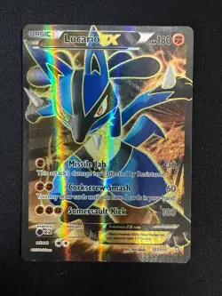 Lucario-EX - 107/111 - Full Art Ultra Rare Furious Fists (NM) Pokemon - Image 1