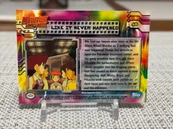 1999 Pokemon (Mewtwo Strikes Back) #40 (Like it never happened) Blue Logo LP - Image 2