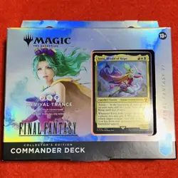 Mtg Ffvi Collector'S Edition Commander Trance Reanimater Foreign Language - Image 1