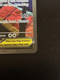 Mega Scrafty ex 285/217 SIR Secret Rare Pokemon Ascended Heroes MINT - Image 4