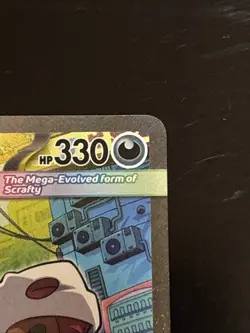 Mega Scrafty ex 285/217 SIR Secret Rare Pokemon Ascended Heroes MINT - Image 5