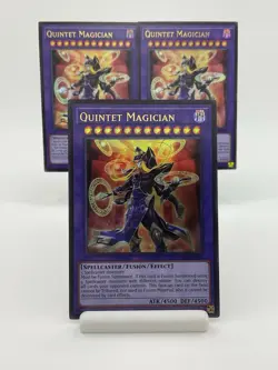 Yu-Gi-Oh! Quintet Magician Ch02-EN046 Ultra Rare 1st Ed. X3 (Playset) - Image 1