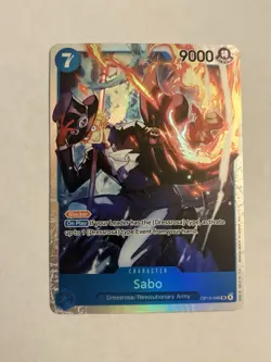One Piece TCG Sabo (OP15-046) SR Adventure On Kami's Island English NM - Image 1