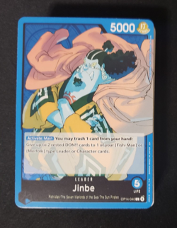 One Piece CG Blue Jinbe Complete Custom Deck/Core - OP15 - Image 1