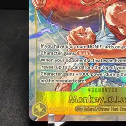 One Piece: Adventures On Kami’s Island - Monkey.D.Luffy OP15-119 SEC (Alt Art) - Image 3