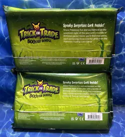New Sealed 2023 Pokemon BOOster Bundle Trick or Trade Cards 50 Pack Lot of 2 - Image 4