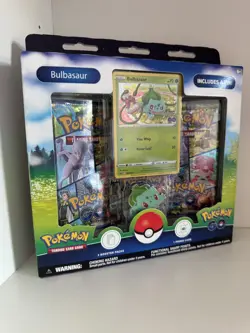 Pokemon GO Bulbasaur Pin Collection Box Sealed Pokemon - Image 1