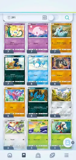 Pokemon Pocket Mobile Game Trade Eevees Grove set ◇ Rare Cards Message For Cards - Image 2