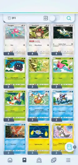 Pokemon Pocket Mobile Game Trade Eevees Grove set ◇ Rare Cards Message For Cards - Image 4